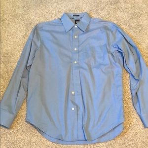 Blue dress shirt